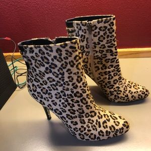 Charles by Charles David leopard booties